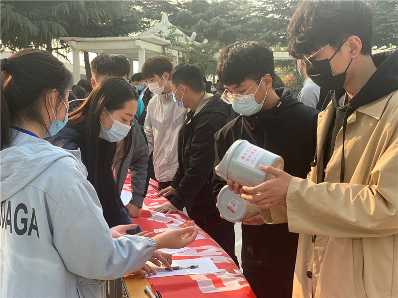 携手防痨抗疫，共筑健康校园 学院开展结核病宣传活动