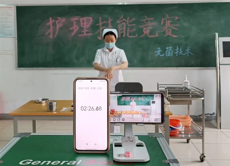 【护理系】我院护理系举行护理技能竞赛复赛