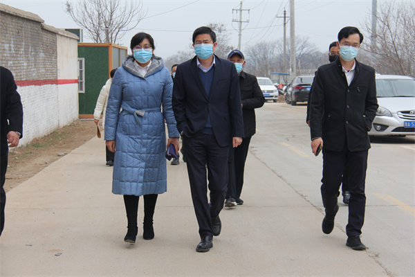 新密市副市长张海军检查我院新密校区疫情防控工作